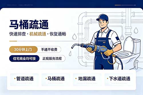 项城马桶疏通