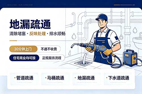 项城地漏疏通