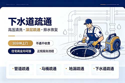 项城下水道疏通