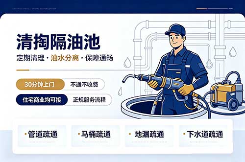 项城清掏隔油池